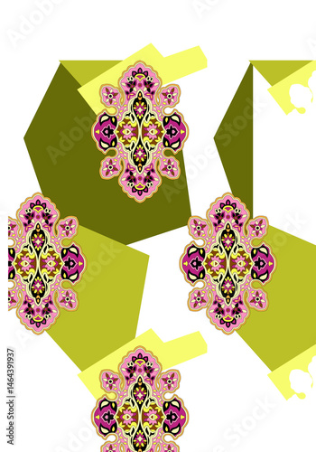 Most beautifull draw allover pattern in high resolution