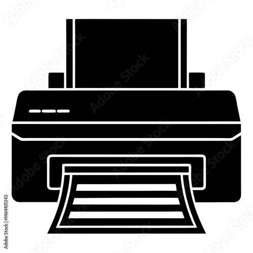 printer icon vector illustration