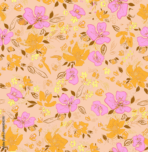 Most beautifull draw allover pattern in high resolution
