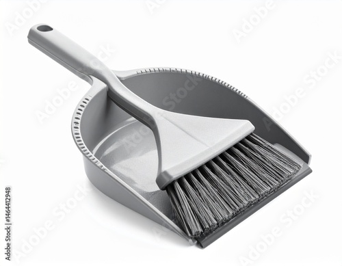 Dustpan at white background