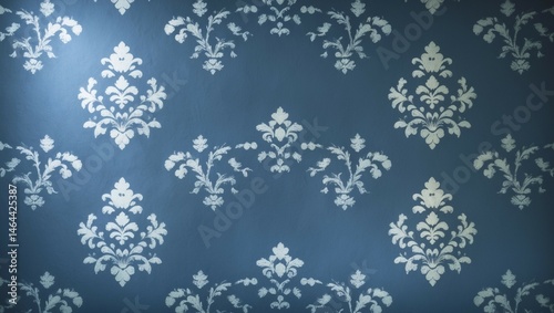 Seamless Christmas pattern with snowflakes, a winter holiday design for seasonal decoration