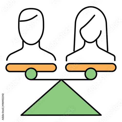 Divorce vector Icon design Representing Legal Compliance and Separation