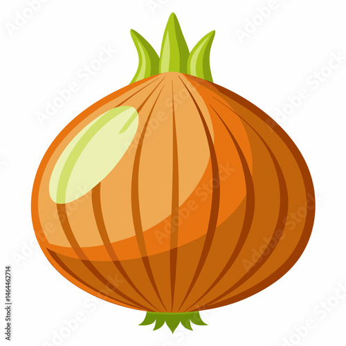 A Vibrant Close.up of a Single Onion.  Showcasing its Rich Color and Texture