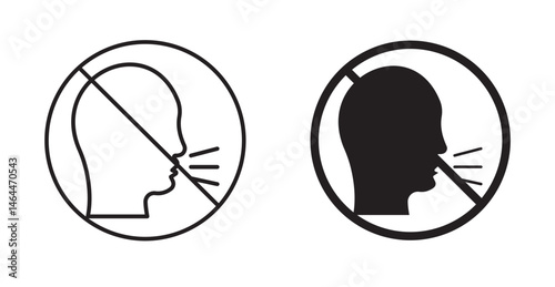 No talking sign
