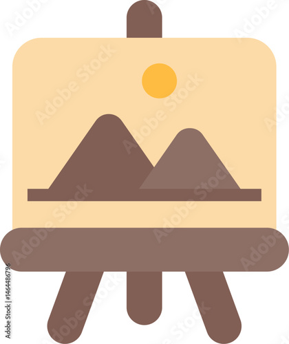 art board illustration on a white background    
