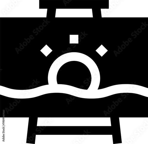 canvas illustration on a white background    
