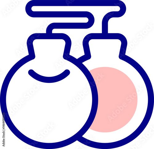 castanets illustration on a white background    