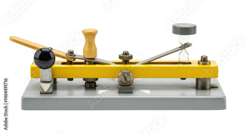 Canvas-taulu Isolated Morse Code Key