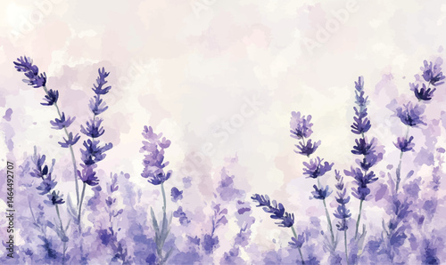 Lavender watercolor abstract background texture