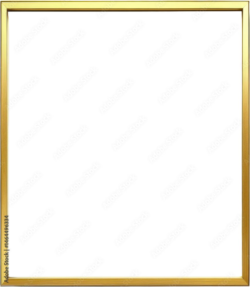 Empty Gold Frame Digital Art Empty Gold Frame Digital Art