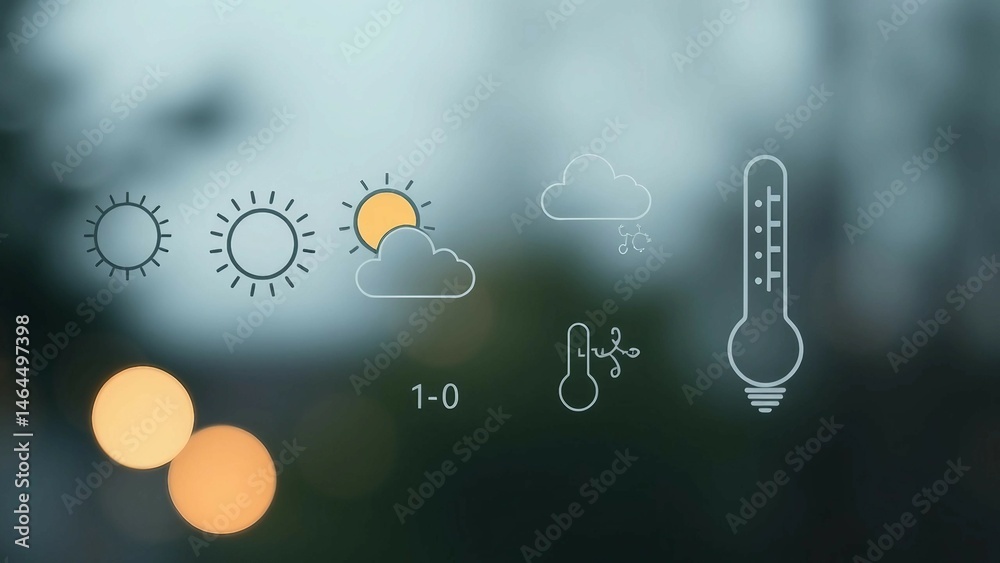 Weather and climate icon set solid style meteorology temperature and forecast symbols for environmen