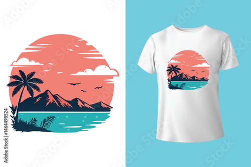 Orange graphic print design, summer fruit design , vintage grunge food fashion orange art, typography slogan text print design, California Malibu, fruit print graphics for t-shirt Design