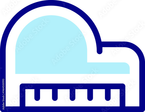 grand piano illustration on a white background    