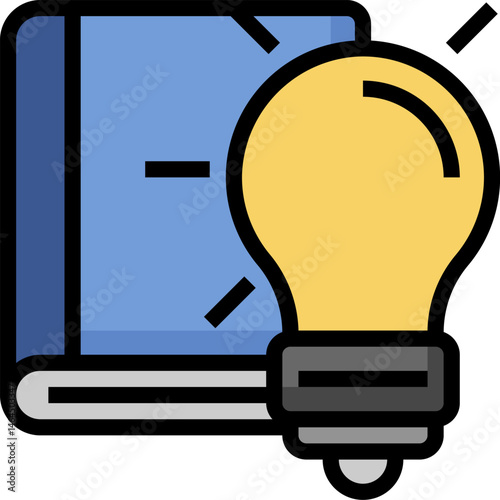 idea illustration on a white background    