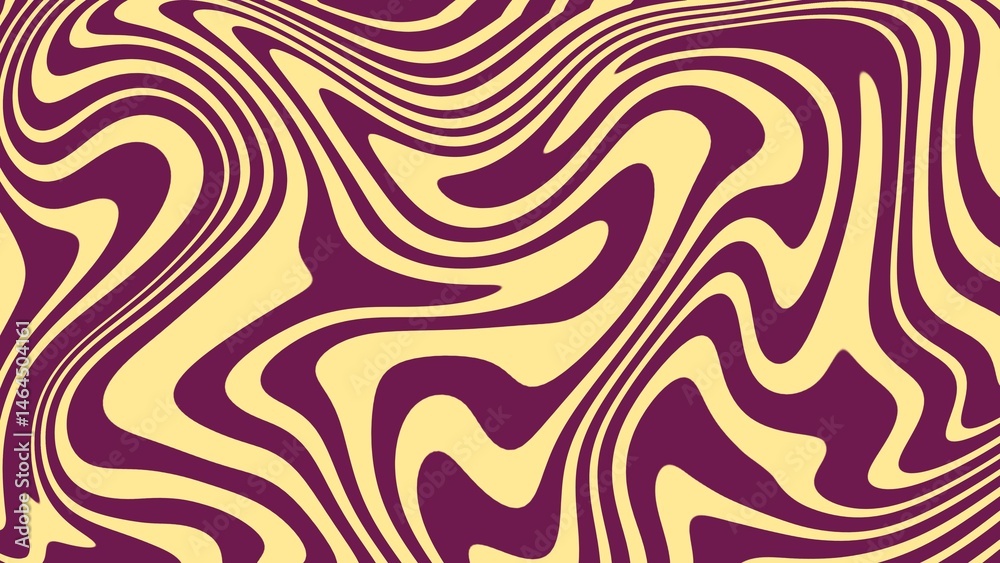 Yellow and purple fluid wave pattern abstract background illustration Yellow and purple fluid wave pattern abstract background illustration