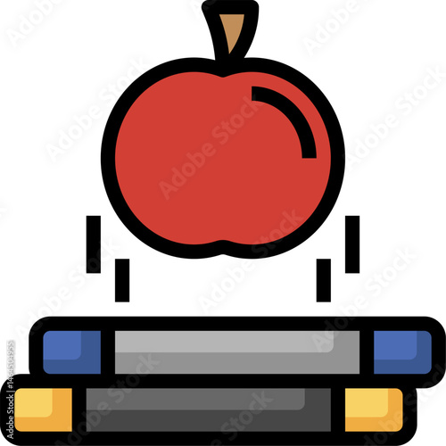 isaac newton illustration on a white background    