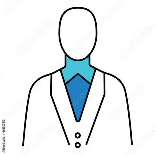 Legal Professional vector Icon design Depicting Lawyer Attorney Services
