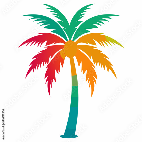 palm tree vector illustration