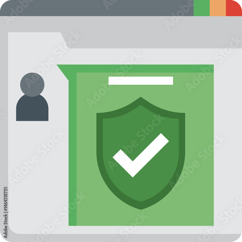 reliability illustration on a white background    