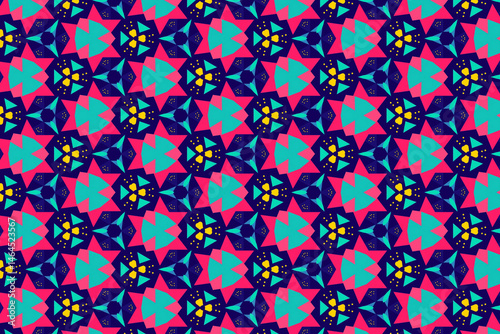 Oriental pattern for textiles, wallpaper, for use in graphics .