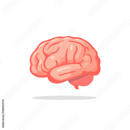 2D flat vector illustration of Critical Thinking, isolated on a white background.