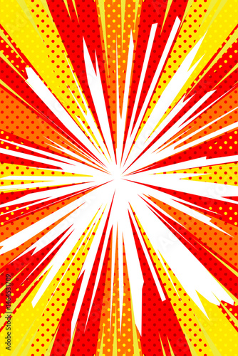 American Comic Style Backgrounds for summer - long version -