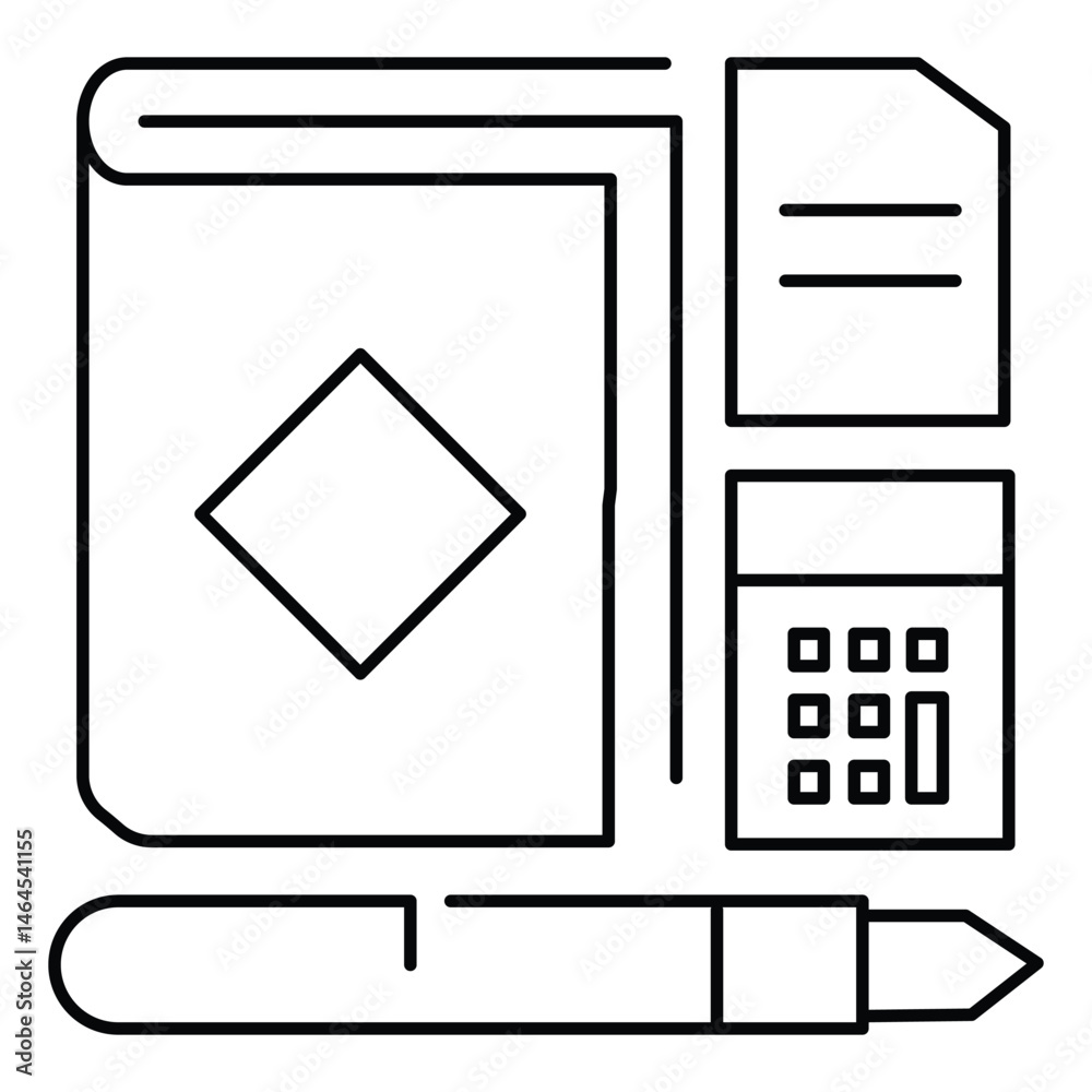 Corporate Law Icon Depicting Business Legal Regulations vector design Corporate Law Icon Depicting Business Legal Regulations vector design