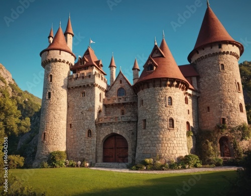 Fairytale Stone Castle