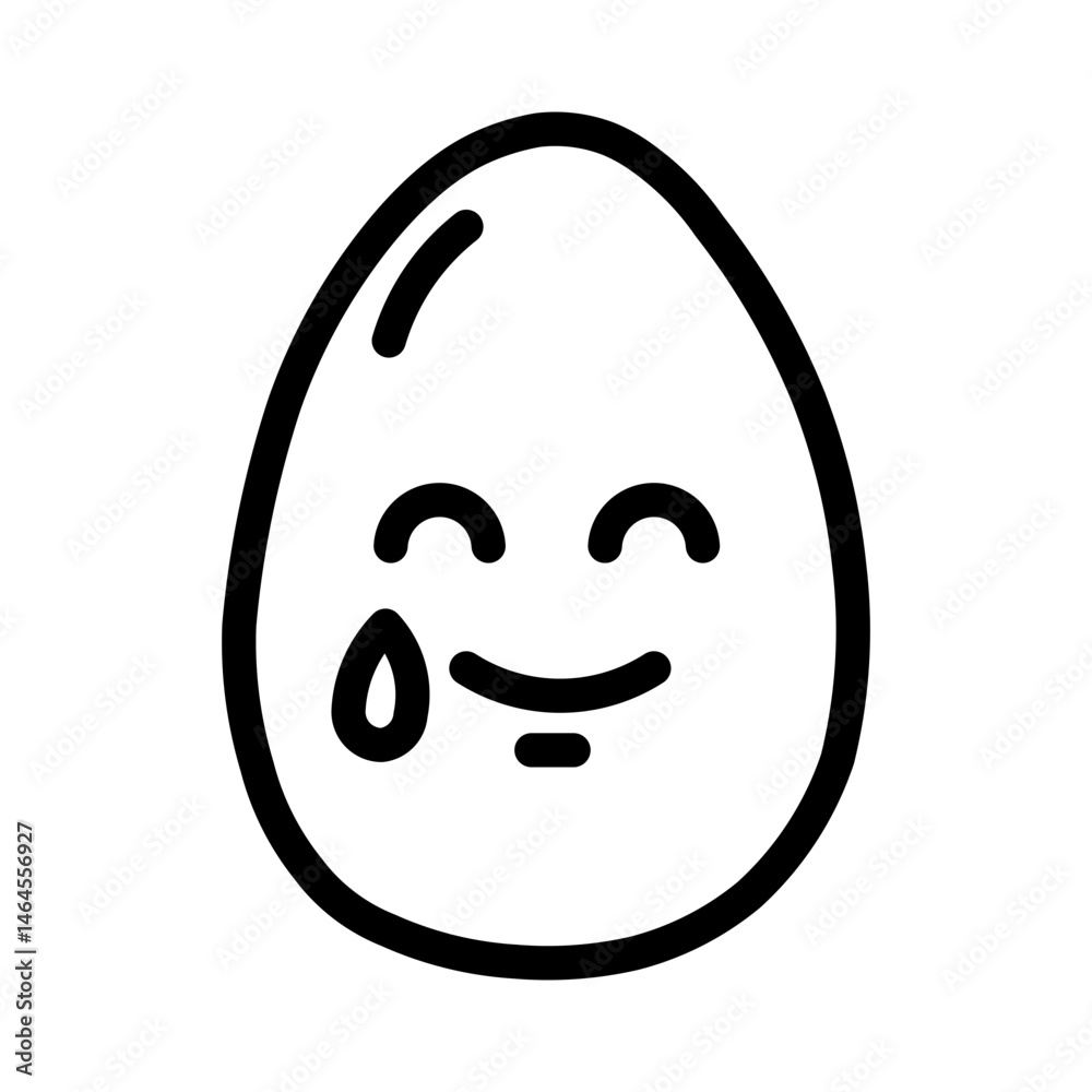 Obraz premium EASTER EGG EMOJIS
