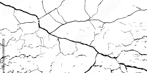 Dry Soil Reveals the Deep Impact of Time, Erosion, and the Relentless Passage of Weathering Forces.The Story of Earth’s Broken Surface: A Cinematic Exploration of Grunge Textures as the Cracked, 
