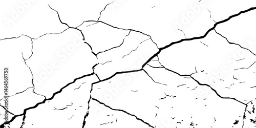 Dry Soil Reveals the Deep Impact of Time, Erosion, and the Relentless Passage of Weathering Forces.The Story of Earth’s Broken Surface: A Cinematic Exploration of Grunge Textures as the Cracked, 