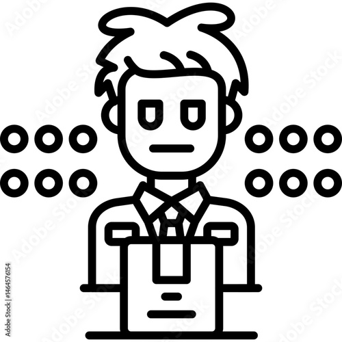 Carrier Icon Vector Element
