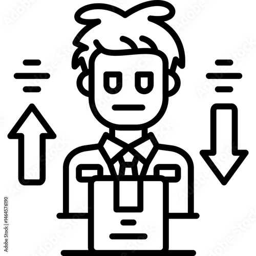 Carrier Icon Vector Element