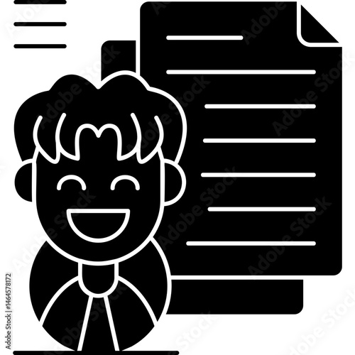 Assignment Icon Vector Element