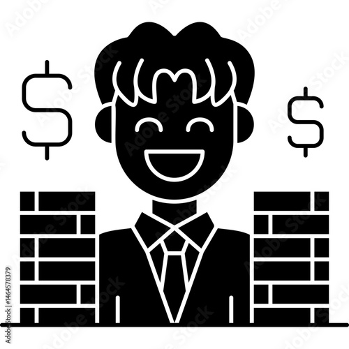 Funds Icon Vector Element