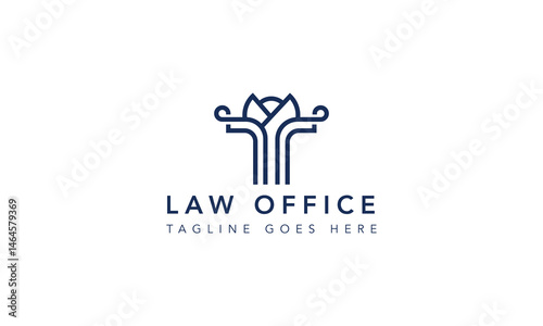Law and Justice Logo Design for Advocates