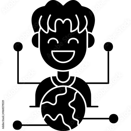 Outsourcing Icon Vector Element