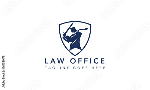 Law and Justice Logo Design for Advocates