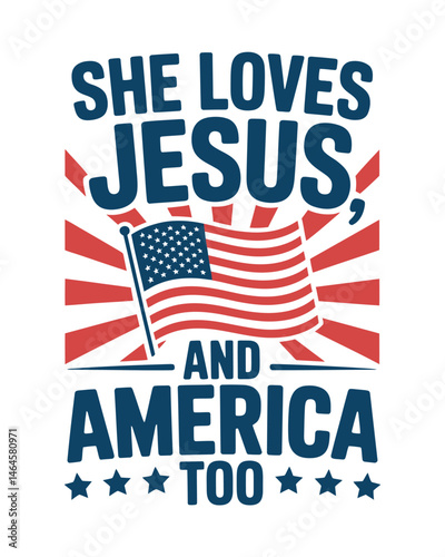 Independence Day T-Shirt Design vector, 4th July America T-Shirt Design