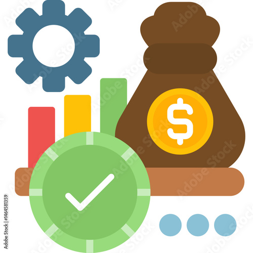 Budget Icon Vector Element