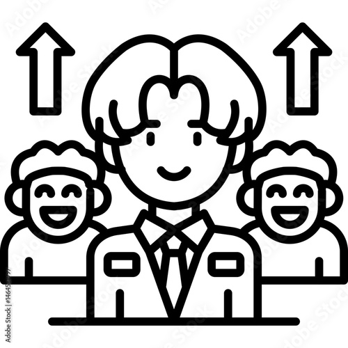 Team Icon Vector Element