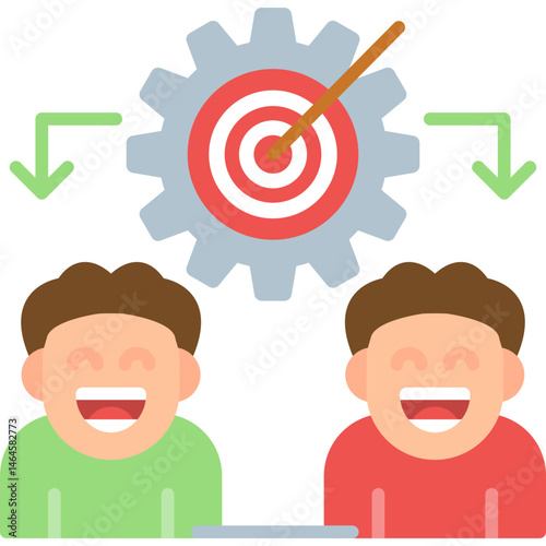 Target Icon Vector Element