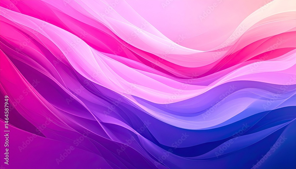 Obraz premium Abstract pink, purple, and blue wave background. Perfect for websites, presentations, and designs.