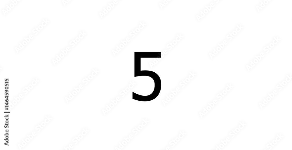 Numbers counter video. Countdown. Numbers counter video. Countdown.