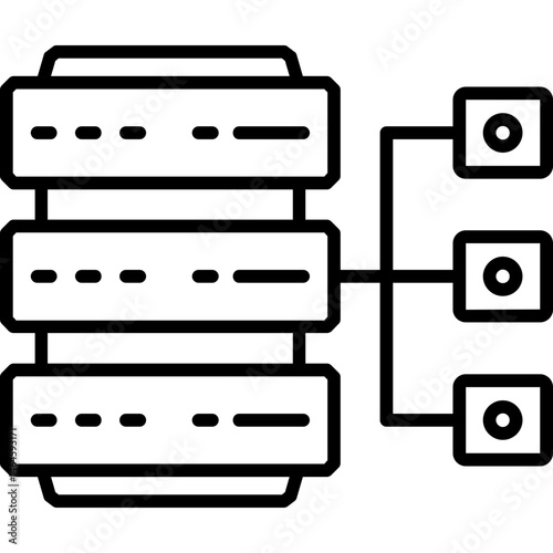 Server Diagram Icon