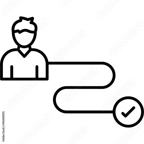 Mentor Journey Map Icon