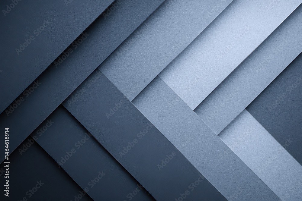 Fototapeta premium This design uses strategy and innovation to create a layered composition where overlapping rectangles generate a sense growth and efficiency through varying opacities in a refined grayscale palette