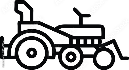 Cultivator Tractor for Efficient Soil Preparation and Modern Agricultural Farming