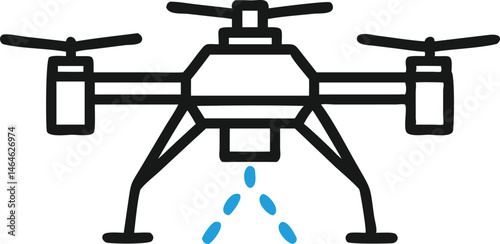 Drone Sprayer for Precision Agriculture and Efficient Crop Protection in Modern Farming