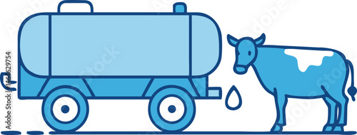 Rural Livestock Water Tanker for Efficient Farm Animal Hydration